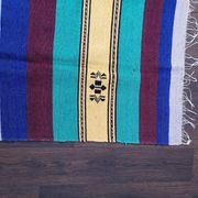 Tapis berbère marocain fait main multicolore 140 x 225 cm