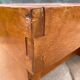 1960 Angel Pazmino leather bedside table