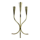Polished Brass Candelabra by Gunnar Ander for Ystad-Metall, Sweden 1960s