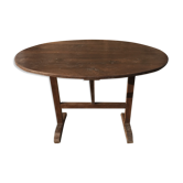 Vintner oak table