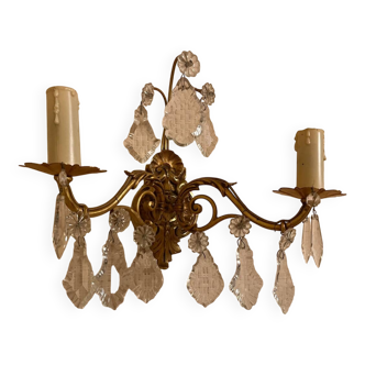 Applique murale en bronze de style Louis XV