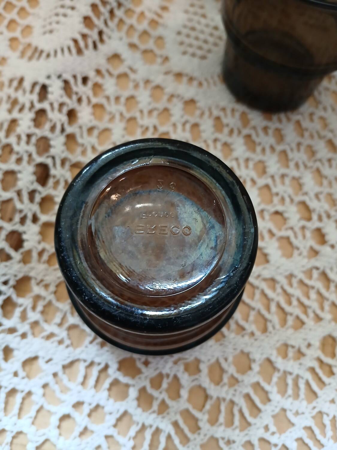 10 vintage water glasses