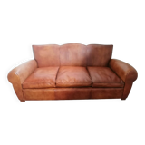 Old restored club sofa