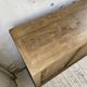 Large row of solid oak loom sliding doors