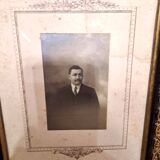 Old photo on Napoleon III style frame
