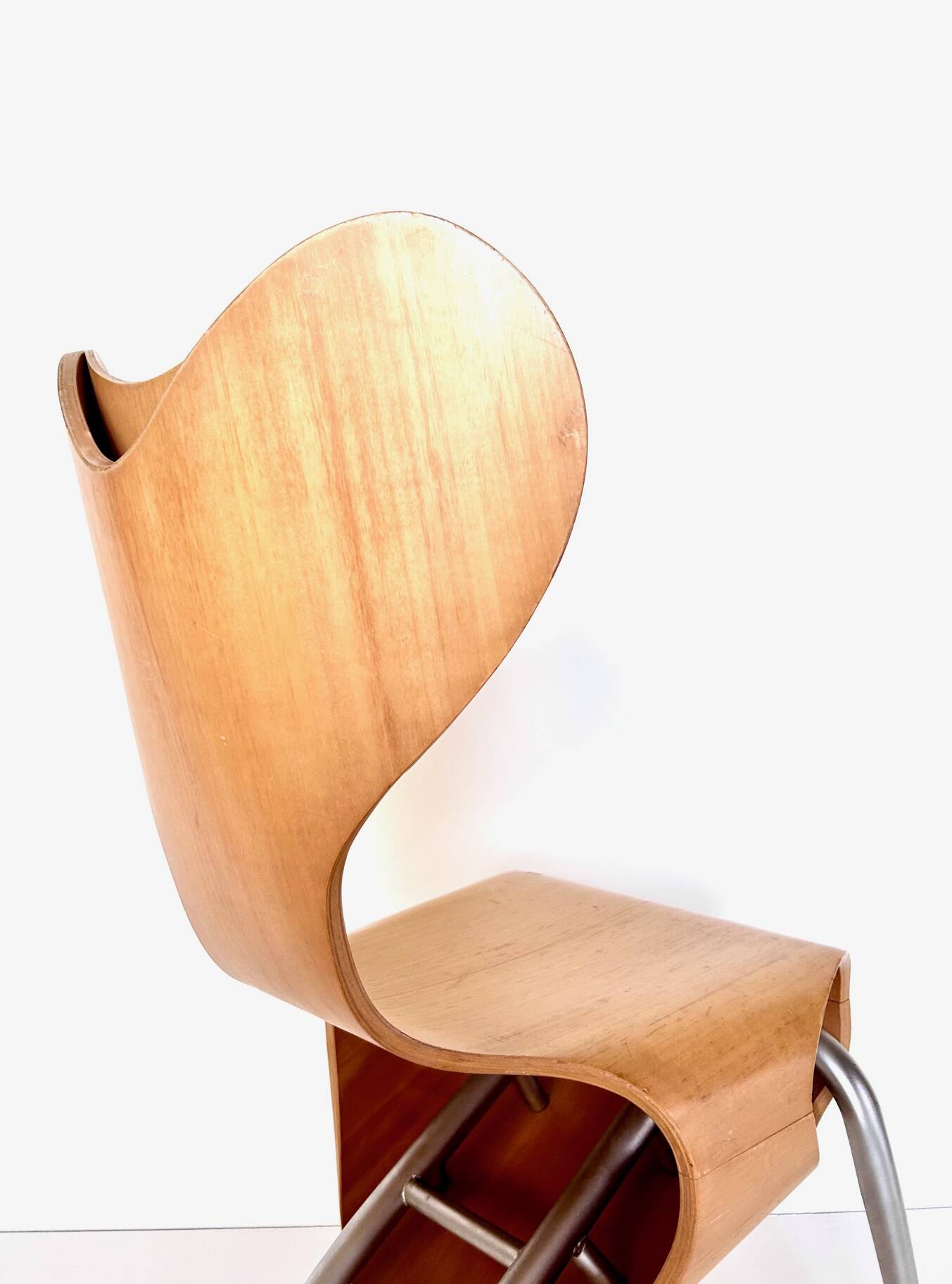 Empty chair by Ron Arad for Driade, 1993