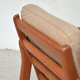 Paire de fauteuils danois en teck Emc, 1970