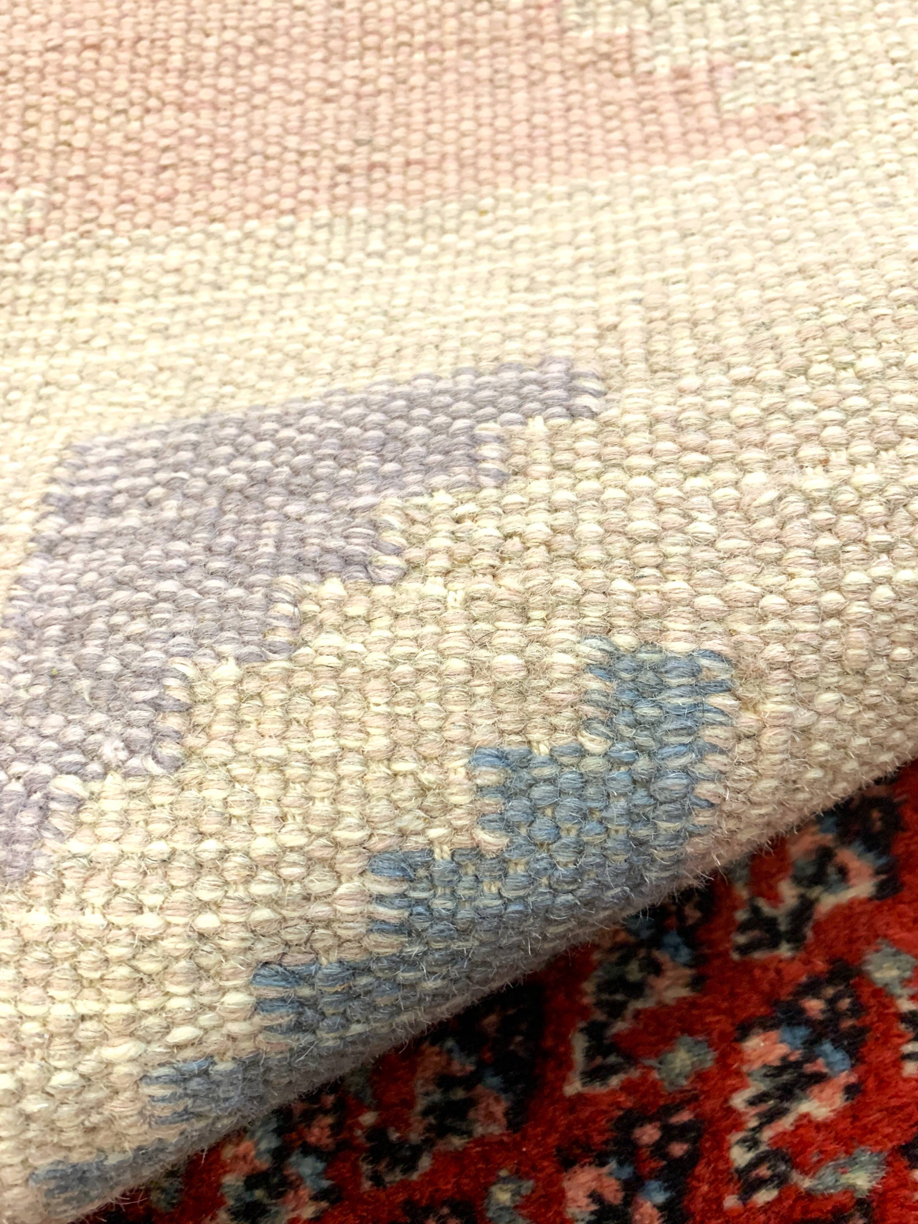 Tapis en laine röllakan 15, suède années 1960/1970, vintage, mid-c moderne