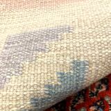 Tapis en laine röllakan 15, suède années 1960/1970, vintage, mid-c moderne