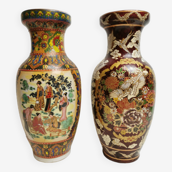 2 Ceramic / porcelain vases from China, Asia