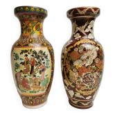 2 Ceramic / porcelain vases from China, Asia