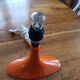 Vintage orange lamp base