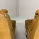 Special lounge chairs chrome & leather 1960’s