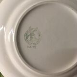 6 dessert plates Orchies wolf mill