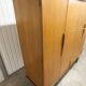 Scandinavian wardrobe 1960 teak 4 doors, 3 drawers, 2keys