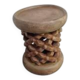 Bamiléké African Stool Brown