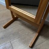 Large wooden standing mirror