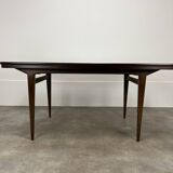 Table scandinave extensible en palissandre 1960
