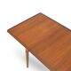 Swedish extendable teak table, 1950s
