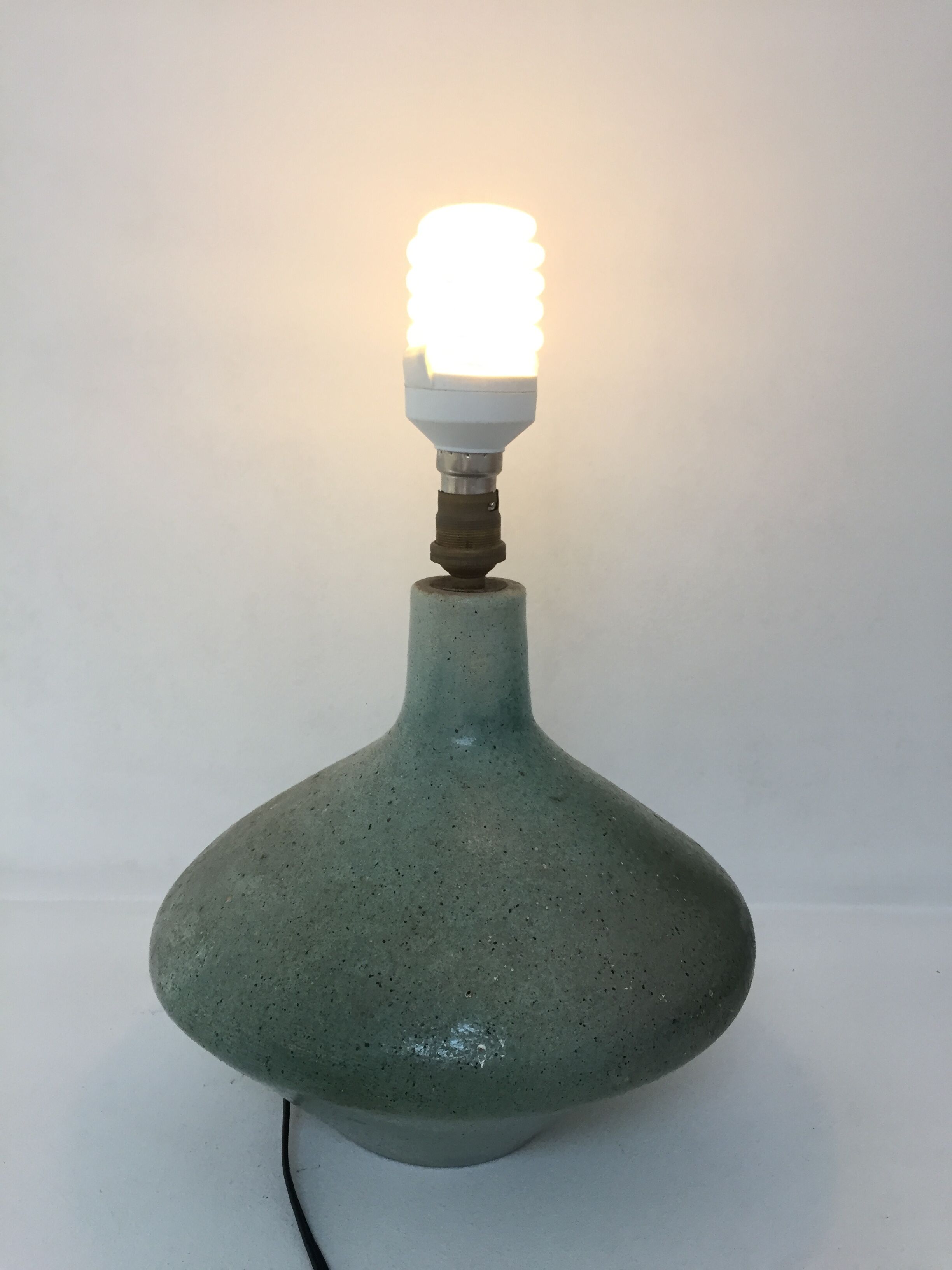 Sandstone lamp foot, 1970