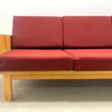 Daybed sofa bed Česky Nabytek, Vintage Czech 1960s