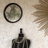 70s round mirror - 40cm