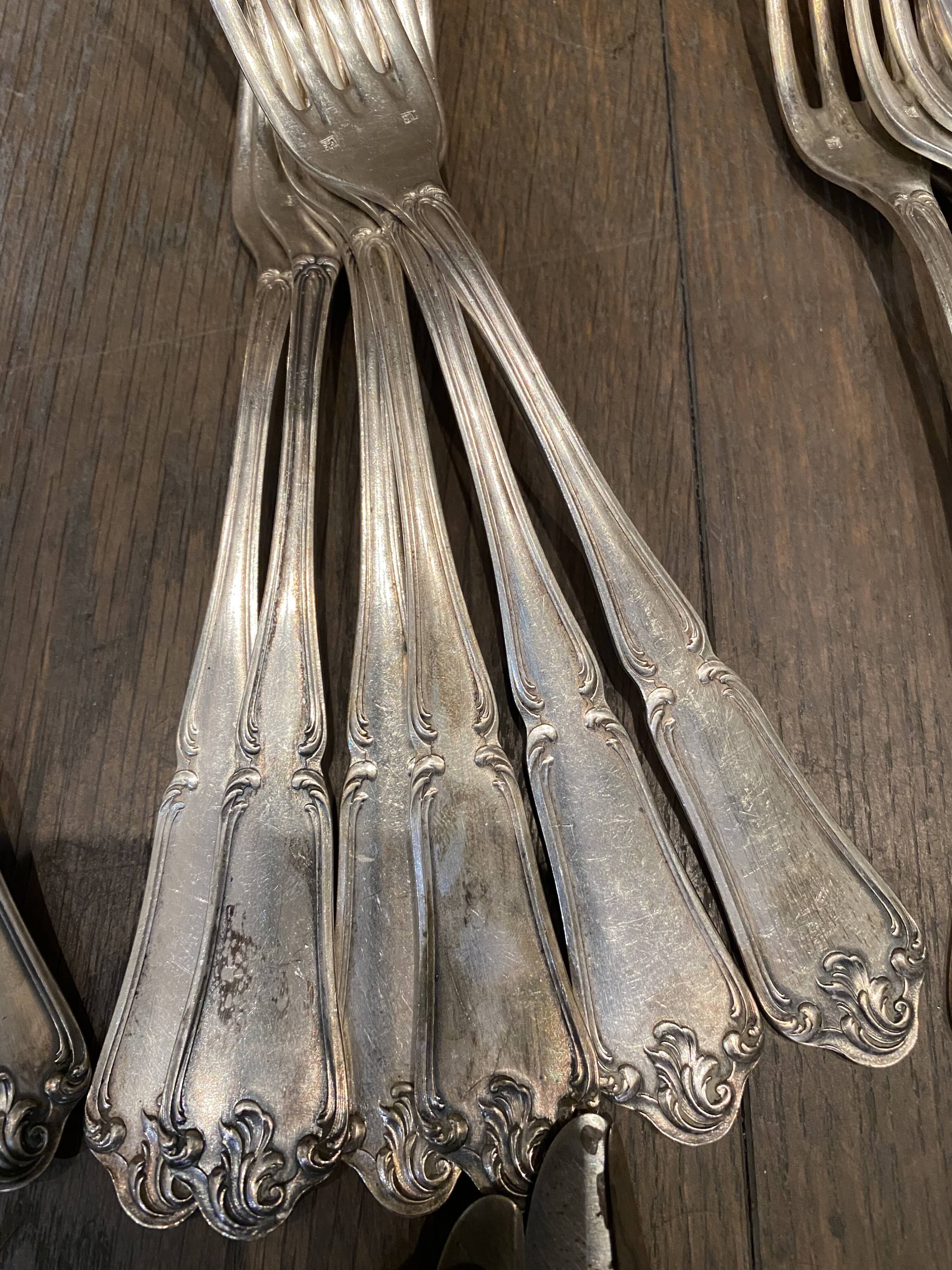 Saglier Brothers cutlery cutlery 48 pieces