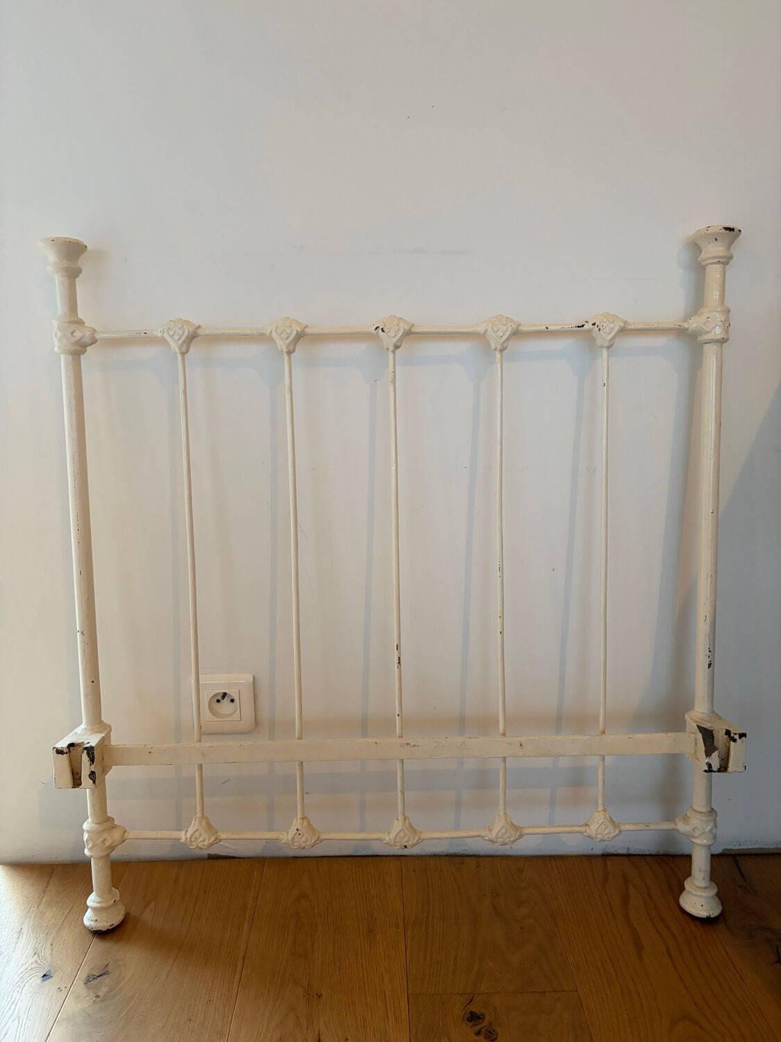 Wrought iron bed