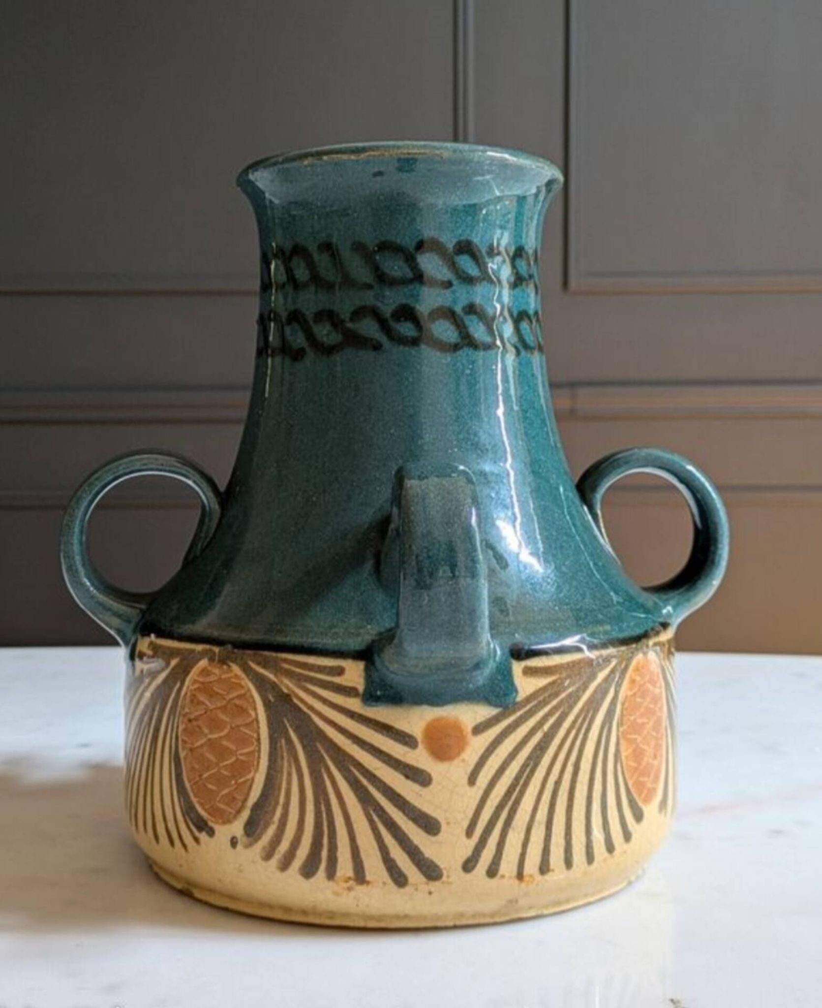 Céramique d'Alsace,poterie Art Déco de Soufflenheim,Elchinger
