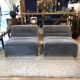 Pair of sofa-forming armchair designer Giovanni Offredi