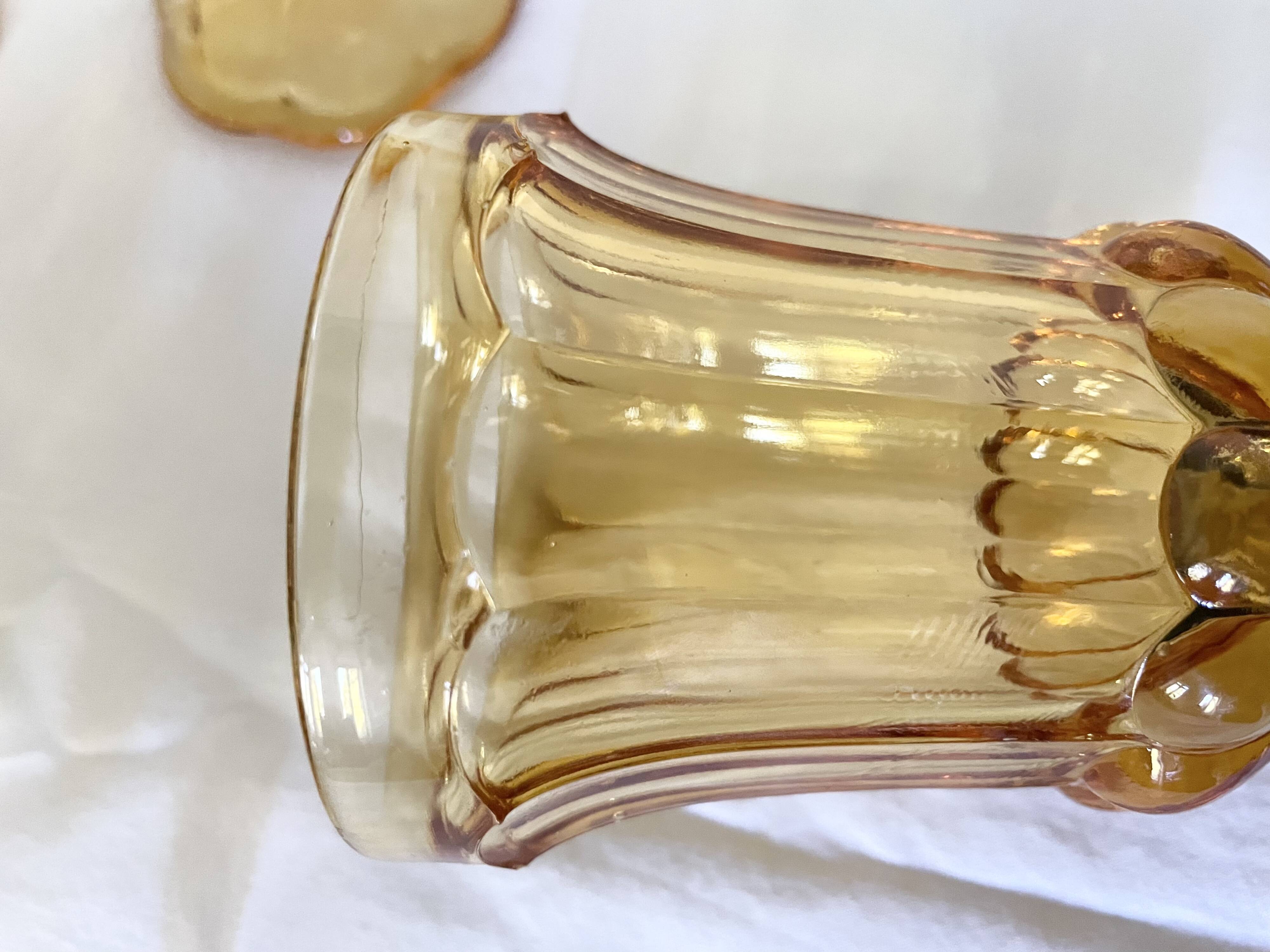 Verres ambrés