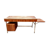 Modular desk rosewood and brass  1950
