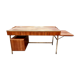 Modular desk rosewood and brass  1950