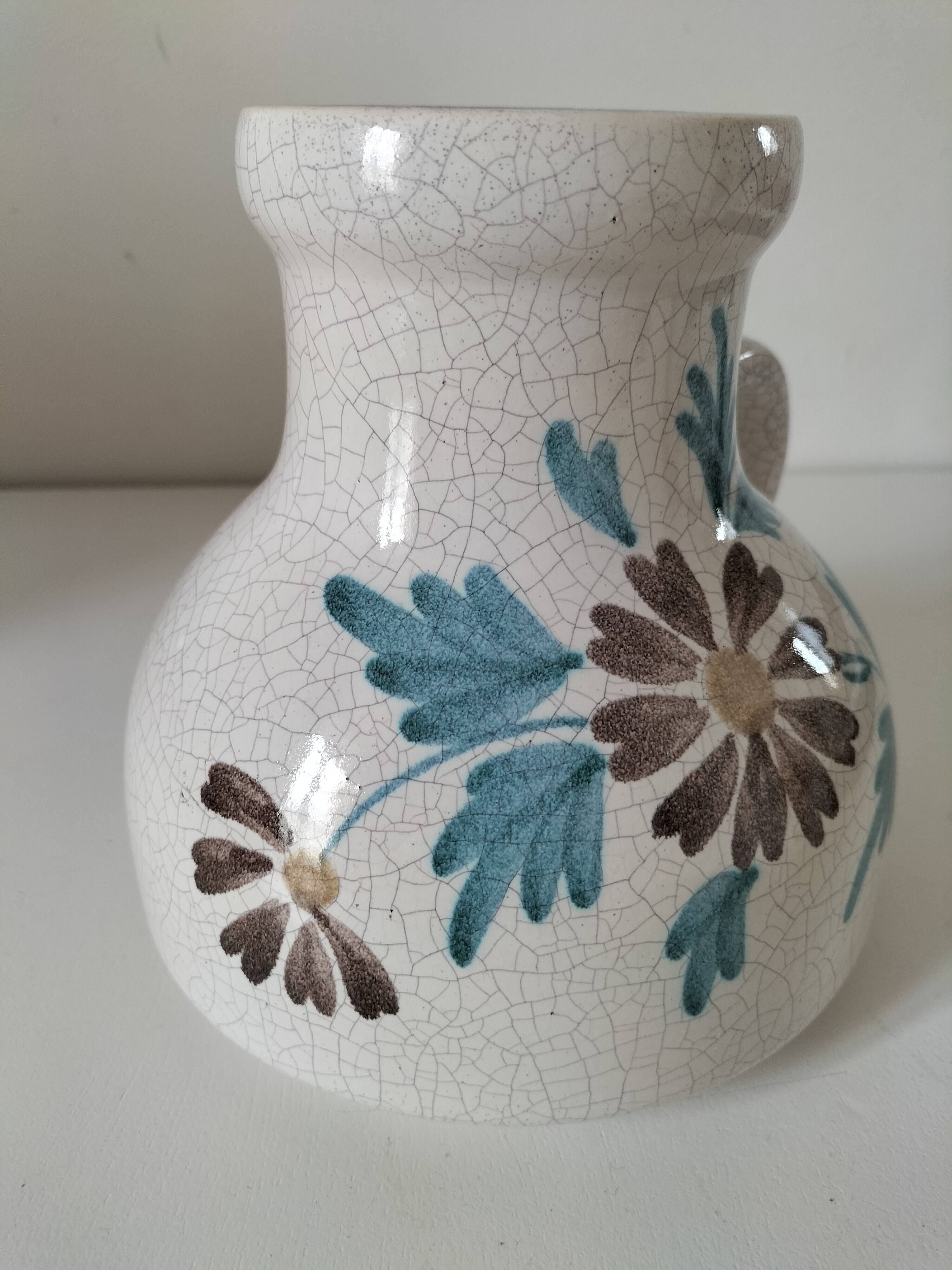 Large Saint-Clément pitcher with cracked charm