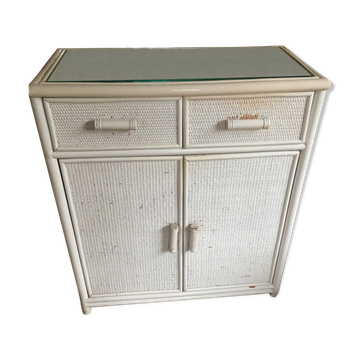 Rattan buffet