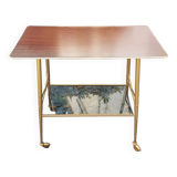 Service table with wheels
