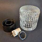 Bakelite and glass lamp from the 60s