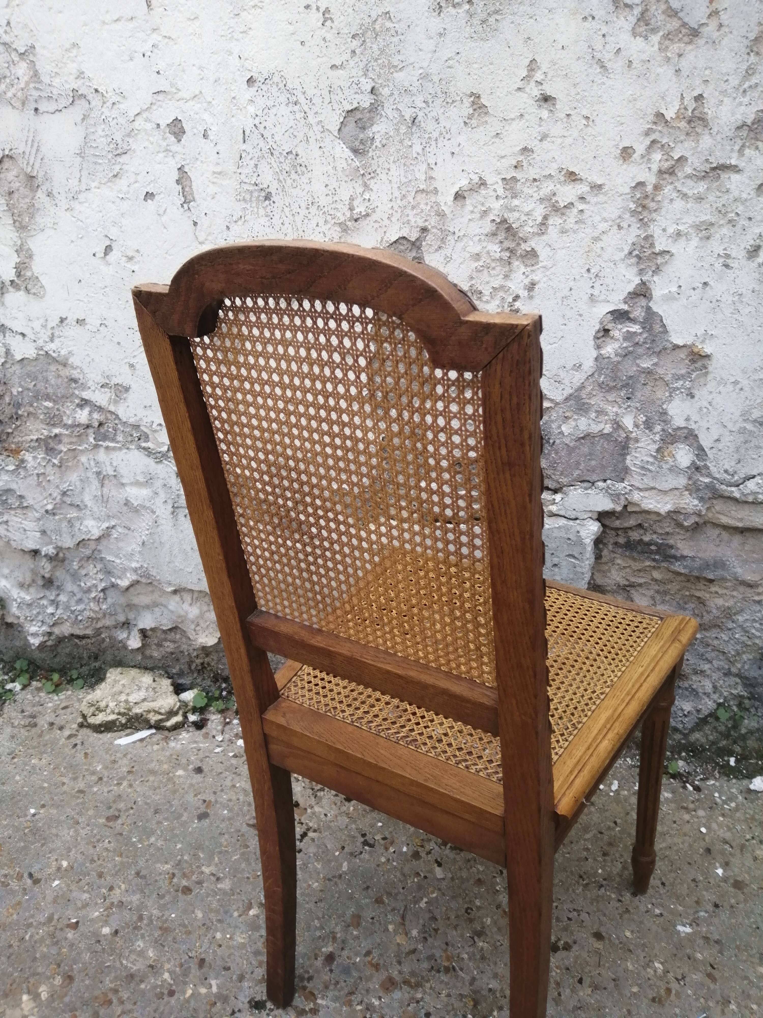 Cannage chair