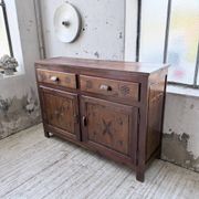 Meuble de rangement confiturier art populaire savoyard 1950