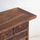 Antique Chinese console with three drawers and dark patina – China, circa 1900