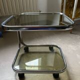 Side table, vintage sofa end table