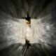 Set of 2 Murano Glass Wall or Ceiling Lamps by Carlo Nason for Mazzega