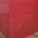 Kartell 4602 Simon Fussell – modular furniture with 3 drawers, red, Italy, 1970.