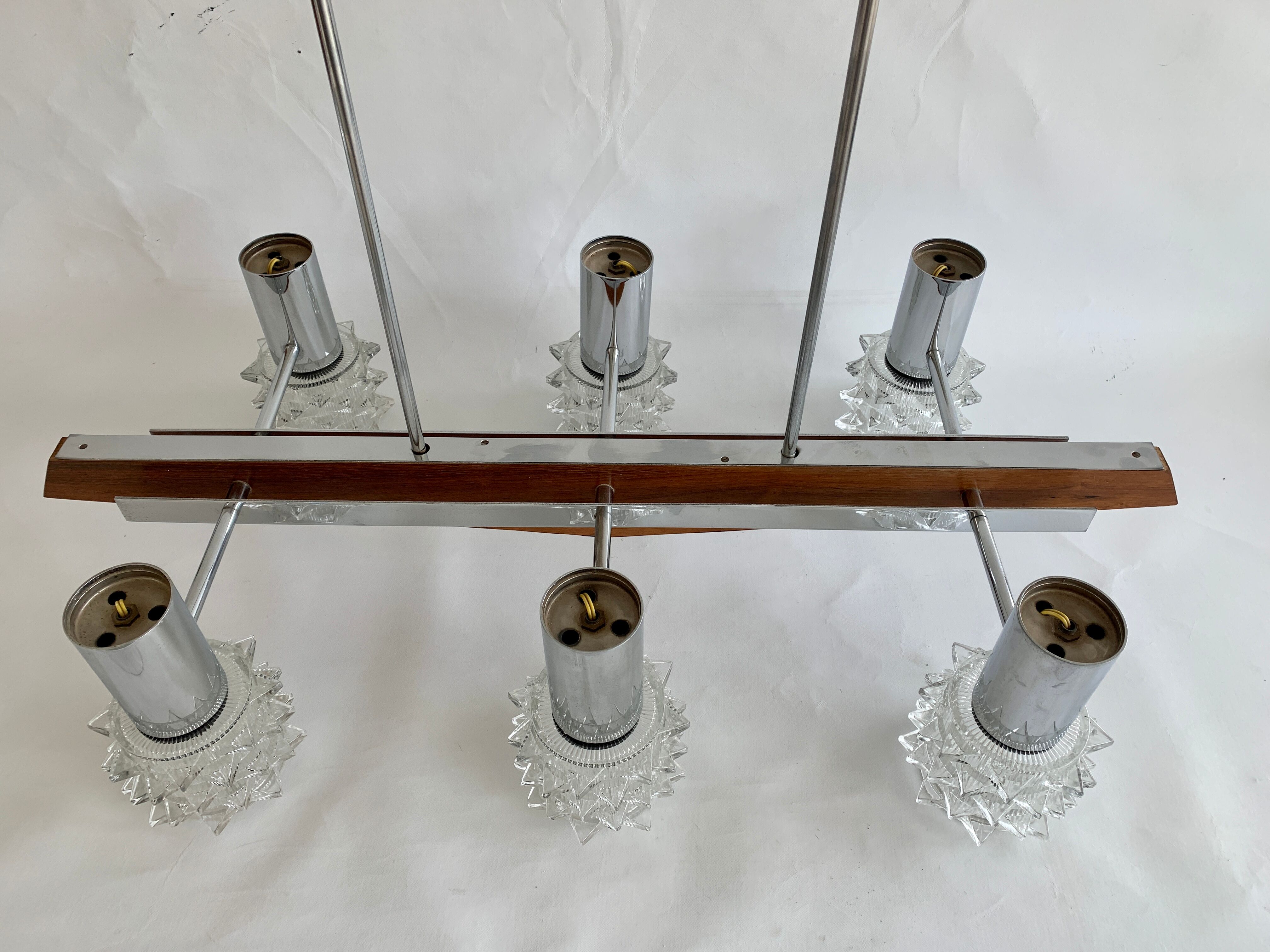 Vintage chandelier Raak, 70s
