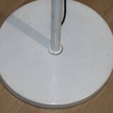 Vintage floor lamp in white lacquered metal, 1970