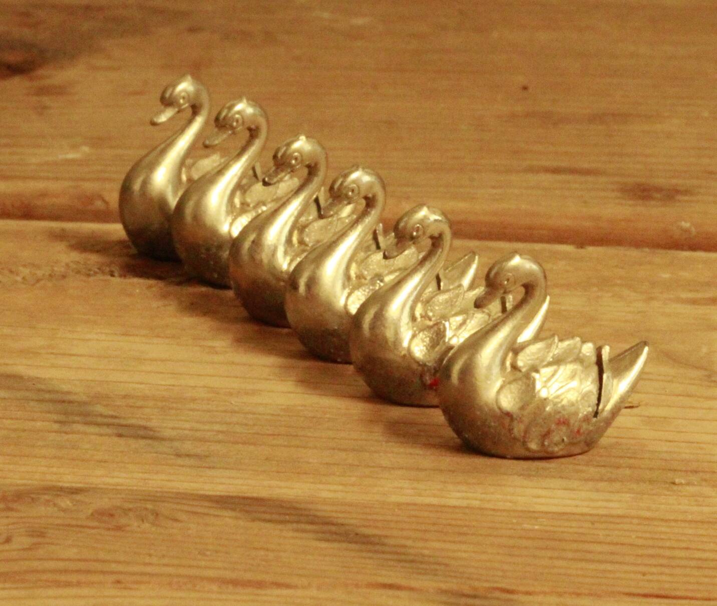 Old swan card holders