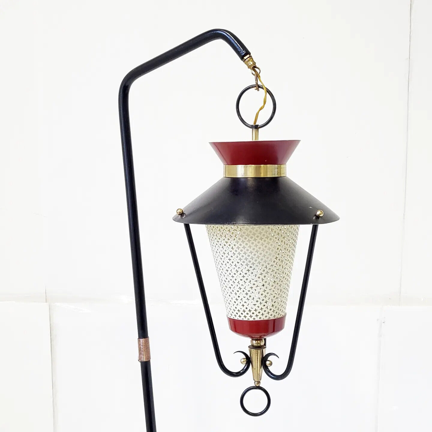 Floor lamp house Arlus vintage 1950