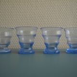 Liqueur service carafe crystal glasses bohemian crystal glasses