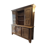 Two-part wooden buffet
