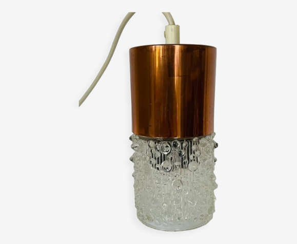 Suspension rda verre bulle années 60